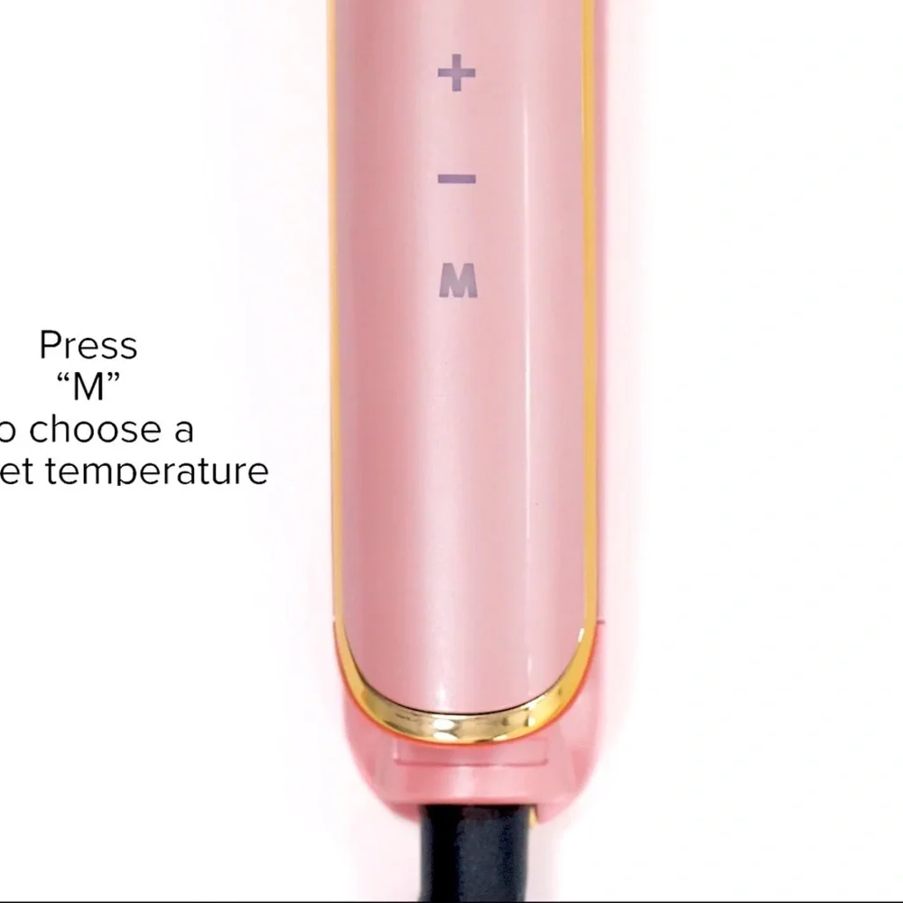 AMREZY x BELLAMI Limited Edition Pink Professional Flat Iron — NEW, SEALED 💕